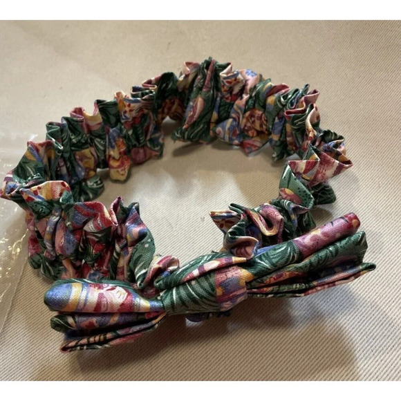 Longaberger Medium Berry Basket Garter Woven Traditions Heritage Green‎ Elastic - Picture 3 of 3